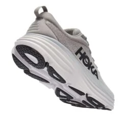 Hoka Men's Bondi 8 Running Shoe- Sharkskin/Harbor Mist- Wide (2E) -Sports Shoes 1123202 SHMS 3 97cd2c4b 5a81 465b bc45 ea21e4e65898