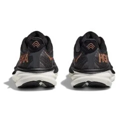 Hoka Women's Clifton 9 Running Shoe - Black/Copper - Wide (D) -Sports Shoes 1127896 BCPPR 5