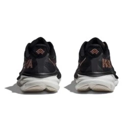 Hoka Women's Clifton 9 Running Shoe - Black/Rose Gold - Wide (D) -Sports Shoes 1127896 BRGL 5