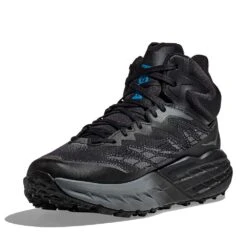 Hoka Men's Speedgoat 5 Mid GTX Running Shoe - Black/Black -Sports Shoes 1127918 BBLC 3