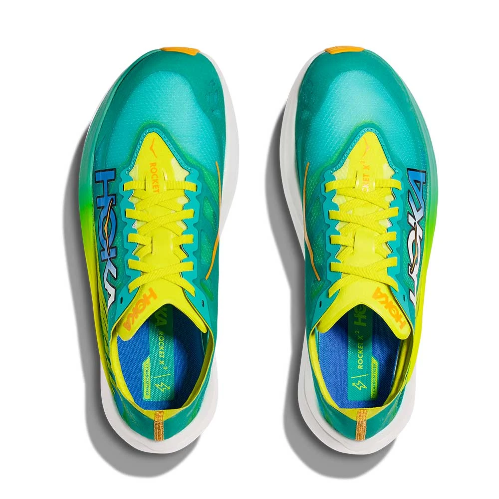 Hoka Unisex Rocket X 2 Running Shoe - Ceramic/Evening Primrose - Regular (D) 7 Hoka Unisex Rocket X 2 Running Shoe - Ceramic/Evening Primrose - Regular (D) - Image 7