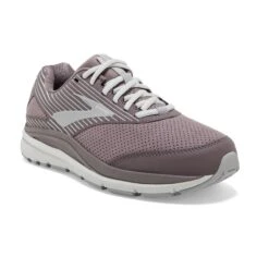 BROOKS Women's Addiction Walker Suede Walking Shoe - Shark/Alloy/Oyster - Regular (B) -Sports Shoes 120308 094 A Addiction Walker Suede