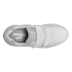 BROOKS Women's Addiction Walker VStrap 2 Walking Shoe - White/White- Regular (B) -Sports Shoes 120309 142 O Addiction Walker V Strap 2