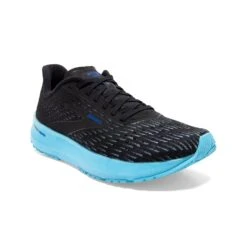 BROOKS Women's Hyperion Tempo Running Shoe - Black/Iced Aqua/Blue - Regular (B) -Sports Shoes 120328 082 A Hyperion Tempo