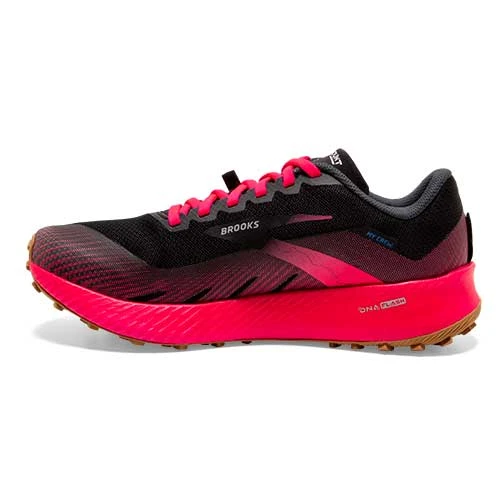 BROOKS Women's Catamount Trail Shoe - Black/Pink - Regular (B) 4 BROOKS Women's Catamount Trail Shoe - Black/Pink - Regular (B) - Image 4