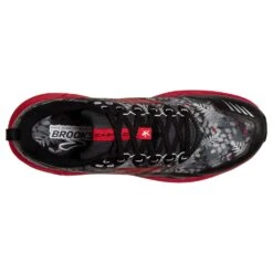 BROOKS Women's Cascadia 16 Trail Shoe - Black/Grey/Red- Regular (B) -Sports Shoes 120363 008 O Cascadia 16