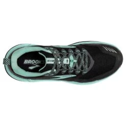 BROOKS Women's Cascadia 16 Trail Shoe- Black/Ebony/Yucca - Wide (D) -Sports Shoes 120363 049 O Cascadia 16 96eac59a b6b9 43f2 b3f6 049662614692