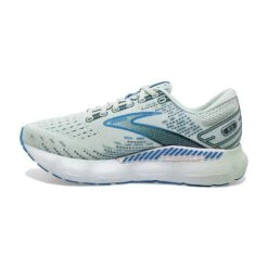 BROOKS Women's Glycerin GTS 20 Running Shoe - Blue Glass/Marina/Legion Blue - Regular (B) -Sports Shoes 120370 494 M Glycerin GTS 20