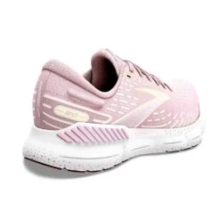 BROOKS Women's Glycerin GTS 20 Running Shoe- Pink/Yellow/White- Regular (B) -Sports Shoes 120370 656 H Glycerin GTS 20