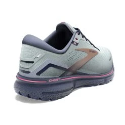 BROOKS Women's Ghost 15 Running Shoe - Spa Blue/Neo Pink/ Copper- Regular (B) -Sports Shoes 120380 492 H Ghost 15 1