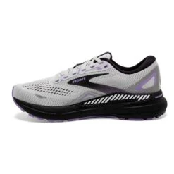 BROOKS Women's Adrenaline GTS 23 Running Shoe - Grey/Black/Purple- Regular (B) -Sports Shoes 120381 039 M Adrenaline GTS 23 1