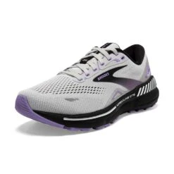 BROOKS Women's Adrenaline GTS 23 Running Shoe - Grey/Black/Purple- Regular (B) -Sports Shoes 120381 039 Z Adrenaline GTS 23 1