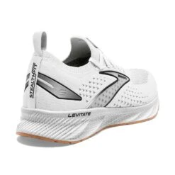 BROOKS Women's Levitate StealthFit 6 Running Shoe- White/Bran- Regular (B) -Sports Shoes 120385 170 H Levitate StealthFit 6