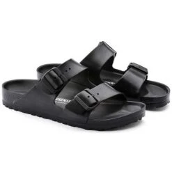 Birkenstock Arizona EVA Sandals -Black- Medium/Narrow -Sports Shoes 129423 pair