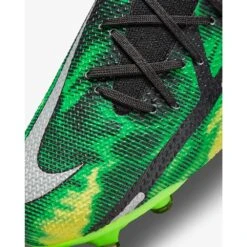 Nike Unisex Phantom GT2 Pro SW FG Soccer Shoe - Black/MTLC Platinum Green-Regular (D) -Sports Shoes 1e690848 63b4 43cd 830d 6f7ab46819c3