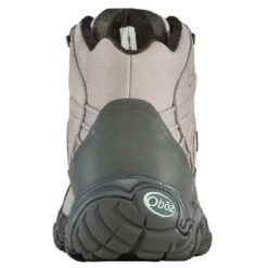 Oboz Women's Bridger Mid B-DRY Hiking Shoe- Frost Gray -Sports Shoes 22102 Womens Bridger Mid B DRY FrostGray back 86104