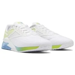 Reebok Women's Nano X2 Training Shoe - Ftwr White/Essential Blue/Acid Yellow - Regular (B) -Sports Shoes 2 540x 734eab64 92eb 46bc b53d 906f5684978f