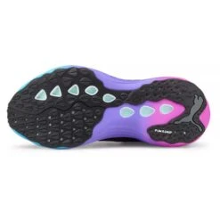 Men's Foreverrun Nitro Sunset Running Shoe - Puma Black/Luminous Blue/Electric Orchid- Regular (D) -Sports Shoes 38000701 BlackBlue SOLE