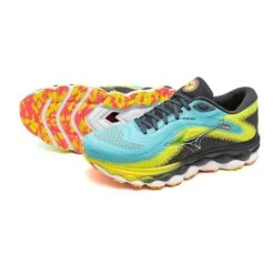 Mizuno Men's Wave Sky 7 Running Shoe - Jet Blue/White - Regular (D) 9 Mizuno Men's Wave Sky 7 Running Shoe - Jet Blue/White - Regular (D) -Sports Shoes 411411 JB00 11