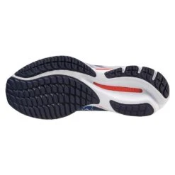 Mizuno Men's Wave Rider 27 Running Shoe - Surf The Web/White - Regular (D) 16 Mizuno Men's Wave Rider 27 Running Shoe - Surf The Web/White - Regular (D) -Sports Shoes 411415 5E00 02