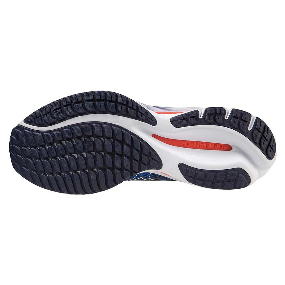 Mizuno Men's Wave Rider 27 Running Shoe - Surf The Web/White - Regular (D) 6 Mizuno Men's Wave Rider 27 Running Shoe - Surf The Web/White - Regular (D) - Image 6