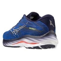 Mizuno Men's Wave Rider 27 Running Shoe - Surf The Web/White - Regular (D) 19 Mizuno Men's Wave Rider 27 Running Shoe - Surf The Web/White - Regular (D) -Sports Shoes 411415 5E00 08