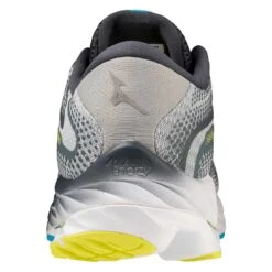 Mizuno Men's Wave Rider 27 Running Shoe - Pearl Blue/White - Regular (D) -Sports Shoes 411415 5F00 05