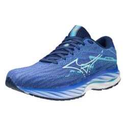 Mizuno Women's Wave Rider 27 Running Shoe - Ultramarine/White- Regular (B) -Sports Shoes 411418 UM00 07