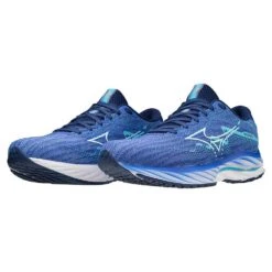 Mizuno Women's Wave Rider 27 Running Shoe - Ultramarine/White- Regular (B) -Sports Shoes 411418 UM00 09