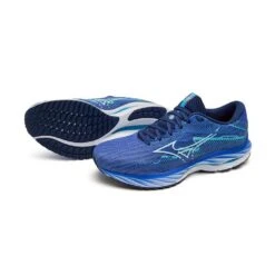 Mizuno Women's Wave Rider 27 Running Shoe - Ultramarine/White- Regular (B) -Sports Shoes 411418 UM00 11