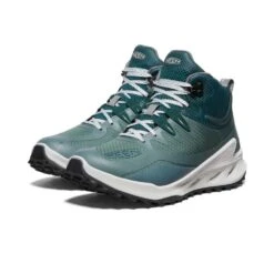 Keen Women's Zionic Mid Waterproof Hiking Boot - Dark Forest/Sea Moss- Regular (B) -Sports Shoes 4b1262220d8d20acf9a5a104dae70e5ae51b9e68