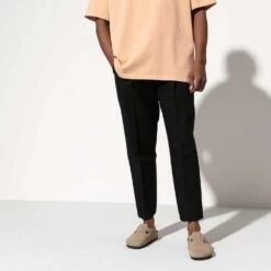 Birkenstock Boston Soft Footbed - Taupe - Medium/Narrow -Sports Shoes 560771 f look m