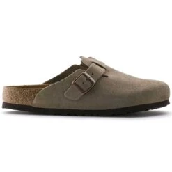 Birkenstock Boston Soft Footbed - Taupe - Medium/Narrow -Sports Shoes 560771 side