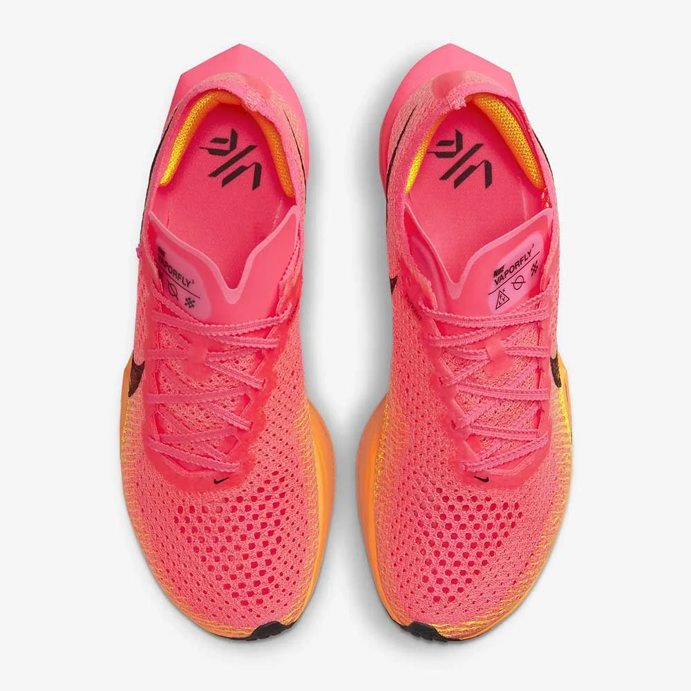 Women's Nike ZoomX Vaporfly Next % 3 Running Shoe - Hyper Pink/Black/Laser Orange- Regular (B) 6 Women's Nike ZoomX Vaporfly Next % 3 Running Shoe - Hyper Pink/Black/Laser Orange- Regular (B) - Image 6