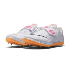 Unisex Nike Air Zoom High Jump Elite Spike - White/Black/Laser Pink - Regular (D) -Sports Shoes 806561 102 PHCFH001