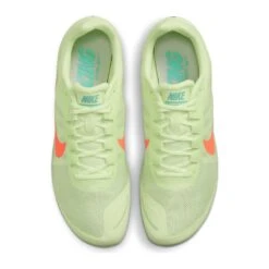 Nike Unisex Zoom Rival D Track Spike - Barely Volt/Hyper Orange/Dynamic Turq - Regular (D) -Sports Shoes 907566 700 PHCTH001 1500 1