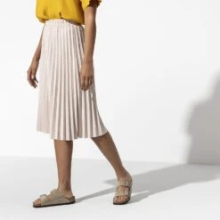 Birkenstock Arizona Soft Footbed Taupe Suede Leather Sandal - Taupe- Regular/Wide -Sports Shoes 951303 f look f