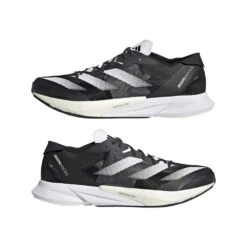 ADIDAS Men'sAdizero Adios 8 Running Shoe - Carbon/FTW White/Cblack - Regular (D) -Sports Shoes ADIZERO ADIOS 8 M Grey ID6902 09 standard