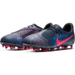 Nike Jr Phantom Venom Elite FG Soccer Cleat - Obsidian/White/Black -Sports Shoes AO0401 440 PHCFH001 JPG HEI 875 WID 875
