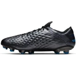 Nike Legend 8 Elite FG Soccer Boots - Black/Black/Blue Hero -Sports Shoes AT5293 004 PHSLH001 JPG HEI 875 WID 875