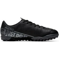 Nike Jr. Mercurial Vapor 13 Academy TF Soccer Cleat - Black/Cool Grey/Metallic Cool Grey -Sports Shoes AT8145 001 PHSRH001