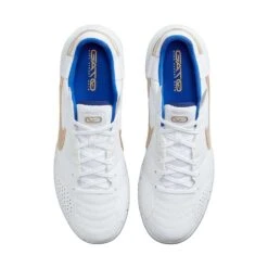 Unisex Nike Streetgato IC Soccer Shoes- White/Metallic Gold/Hyper Royal - Regular (D) -Sports Shoes AURORA DC8466 174 PHCTH001 2000