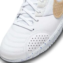 Unisex Nike Streetgato IC Soccer Shoes- White/Metallic Gold/Hyper Royal - Regular (D) -Sports Shoes AURORA DC8466 174 PHSYD001 2000