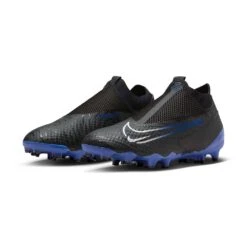 Nike Phantom GX Academy Dynamic Fit MG Soccer Cleat - Black/Chrome-Hyper Royal- Regular (D) -Sports Shoes AURORA DD9472 040 PHCFH001 2000