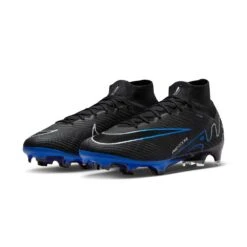 Nike Zoom Mercurial Superfly 9 Elite FG Soccer Cleat - Black/Chrome-Hyper Royal- Regular (D) -Sports Shoes AURORA DJ4977 040 PHCFH001 2000