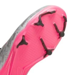 Youth Nike Jr. Zoom Mercurial Superfly 9 Pro XXV FG Soccer Cleats - Metallic Silver/Hyper Pink - Regular (D) -Sports Shoes AURORA FJ2034 060 PHSUD001 2000 1