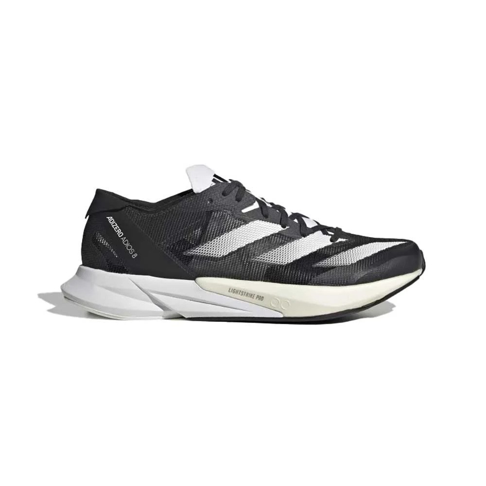 ADIDAS Women's Adizero Adios 8 Running Shoe - Carbon/FTWR White/Core Black - Regular (B) 1 ADIDAS Women's Adizero Adios 8 Running Shoe - Carbon/FTWR White/Core Black - Regular (B)
