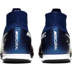 Nike Unisex Superfly 7 Elite MDS IC Soccer Cleat - Blue Void/White/Black/Metallic Silver -Sports Shoes BQ5470 401 PHCBH000