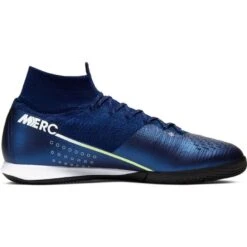 Nike Unisex Superfly 7 Elite MDS IC Soccer Cleat - Blue Void/White/Black/Metallic Silver -Sports Shoes BQ5470 401 PHSRH001