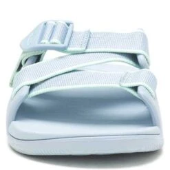 Chaco Women's Chillos Slide Sandals - Outskirt Sky Blue - Regular (B) -Sports Shoes CHAW JCH109126 022221 S22 090